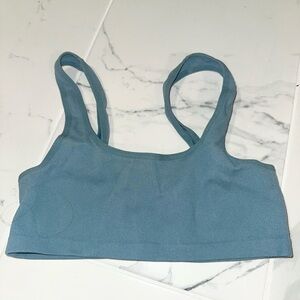 Colsie Target Women's Blue Ribbed Bralette